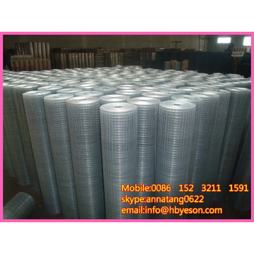 50mm hole size / galvanized welded mesh / 1mx20m welded wire mesh